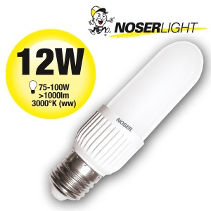 LED NOSEC-E E27, 12W, >1000lm, 830/3000?K