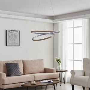 LED Pendelleuchte RUOTALE, sandfarben