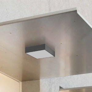 LED Wand-/Deckenleuchte CMD 9023, anthrazit