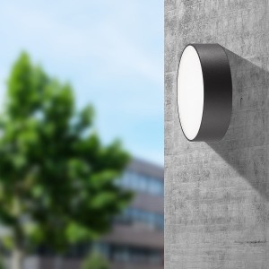 LED Wand-/Deckenleuchte CMD 9026, anthrazit