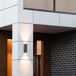 LED Wandleuchte CMD 9039, anthrazit