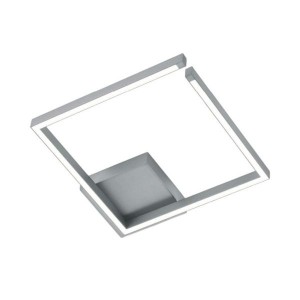 LED-Deckenleuchte YOKO-Q, nickel matt
