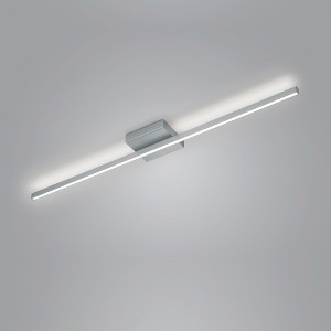 LED-Deckenleuchte NURI-1, nickel matt