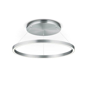 LED-Deckenleuchte mit Fernbedienung LISA-D, nickel matt