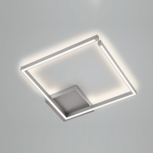 LED-Deckenleuchte YOKO-Q500, nickel matt