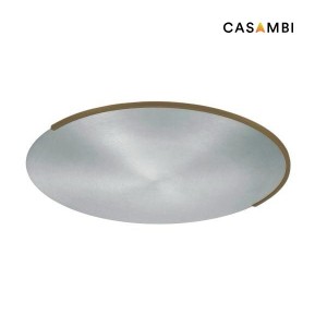 LED-Deckenleuchte Casambi ASTRA-C-60, nickel matt-bronze metallic