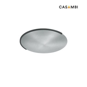 LED-Deckenleuchte Casambi ASTRA-C-40, nickel matt-schwarz metallic