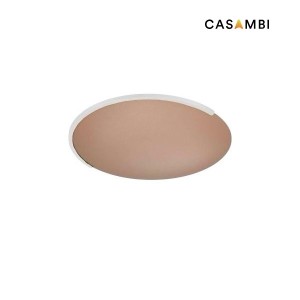 LED-Deckenleuchte Casambi ASTRA-C-40, sand metallic-nickel matt