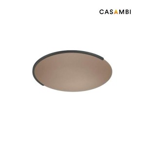 LED-Deckenleuchte Casambi ASTRA-C-40, sand metallic-schwarz metallic