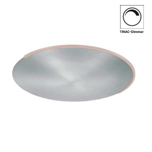 LED-Deckenleuchte ASTRA-60, nickel matt-sand metallic