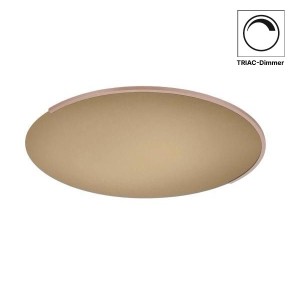 LED-Deckenleuchte ASTRA-60, bronze metallic-sand metallic