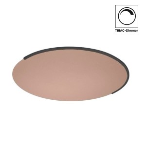 LED-Deckenleuchte ASTRA-60, sand metallic-schwarz metallic