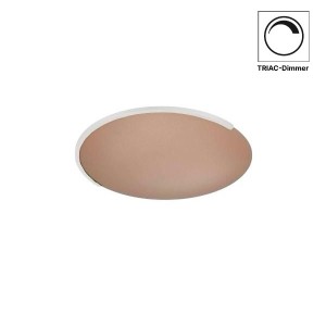 LED-Deckenleuchte ASTRA-40, sand metallic-nickel matt