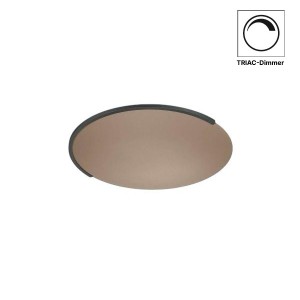 LED-Deckenleuchte ASTRA-40, sand metallic-schwarz metallic