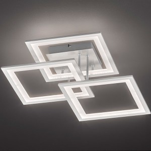 MODESTO Ceiling Lamp silver-colored