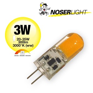 NOSER LED Gy6.35, 2.5/3W, 300lm, 3000K