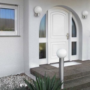 Wandleuchte CMD 93, E27, edelstahl