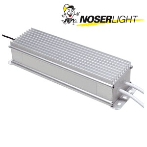 NOSER- LED Driver IP67, 150W, 240VAC/12VDC, Farbe alu