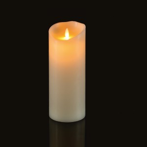 Magic Candle L, ivory