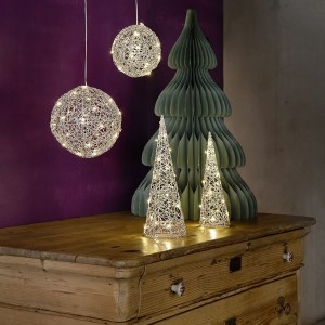 Silver Tree Set, 2pcs.