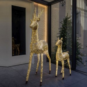 Gold Reindeer 180