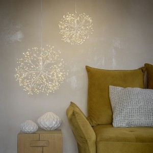 Flower Starburst 40, white