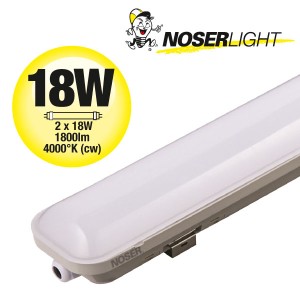 LED IP65 Leuchte, 18W, 1800lm, 4000K, 60cm ,CRI>80