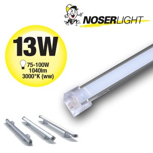 NOSER LED-STICK frosted, 9W, 720lm, 120?, DC24V, 3000?K - warm white, dimmable