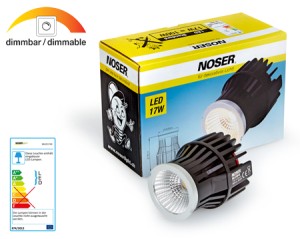 NOSER LED - Modul 17W zu MLED204 & MLED987, 930lm/2454cd, CRI >80, 40°, 3000°K, dimmbar