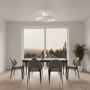 LED Deckenleuchte OREGON, weiss