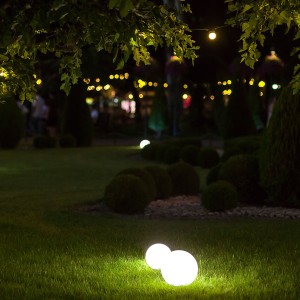 NOSER Kugel-/Aussenleuchte STARLIGHT X 40cm