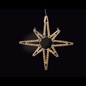 LED Swiss Star, warm-white