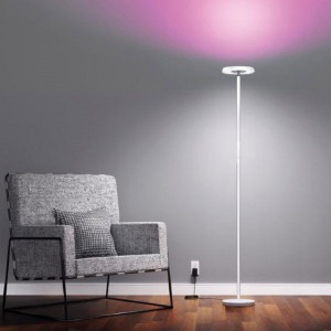 NOSER LED Stehleuchte STANDUP weiss mit Tunable White & RGB