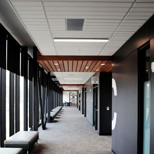 NOSER LED  Klarglas-Panel, "Up N Down", 40W, 20°0/20°0lm, 3000K, warmweiss