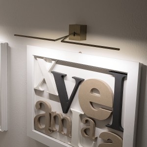iCONE LED Wandleuchte YPSILON 90, bronze