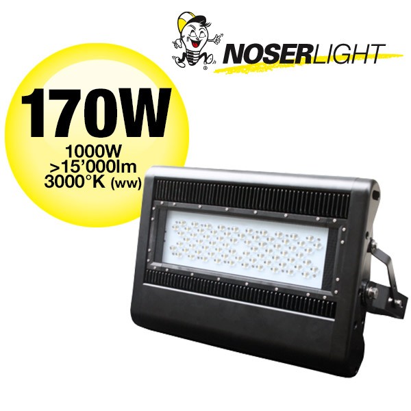 High Luminosity LED-Strahler 170W, 15'000lm, 3000K