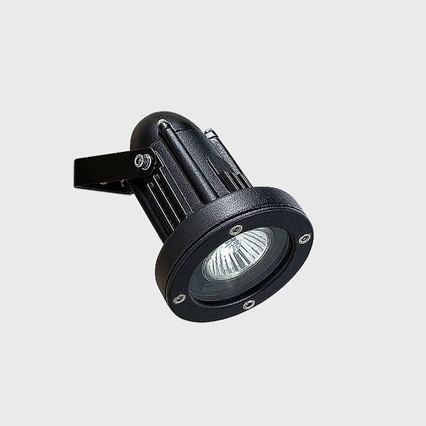 Projecteur IP65 HELIO ALUMIUNIUM GU10 35W noir m?tallique