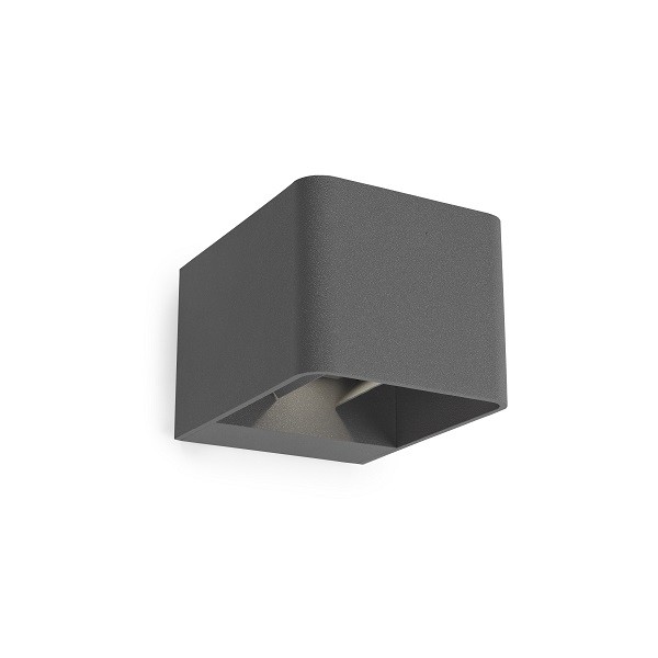 Wall lamp IP65 WILSON SQUARE LED 9W 2700K anthracite 623Lm
