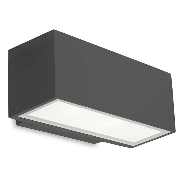 Wall lamp IP65 AFRODITA LED 220mm ONE EMISSION LED 11.5W 3000K anthracite 913Lm