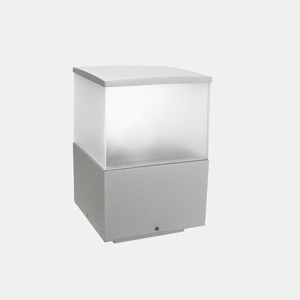 Borne lumineuse IP54 CUBIK E27 230mm E27 60W gris