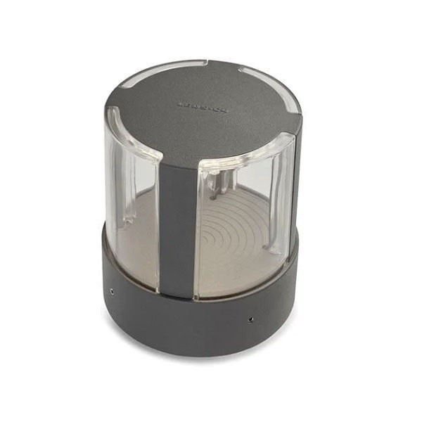 Bollard light fitting IP65 COMPACT D:128mm LED 10.8W 3000K anthracite 507Lm