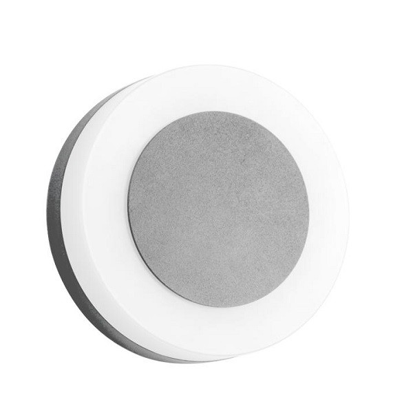 Brumberg AB-Wandleuchte  DRONA rund si 830, on/off 9W 230V IP54