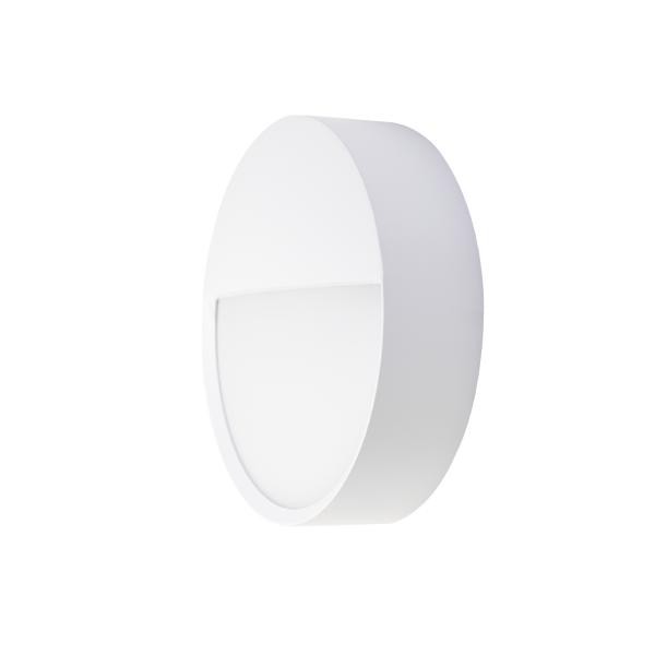 Brumberg AB-Wandleuchte  EYE rund ws 857, on/off 12W 230V IP65