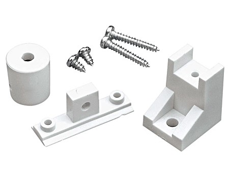 Mounting kit, white