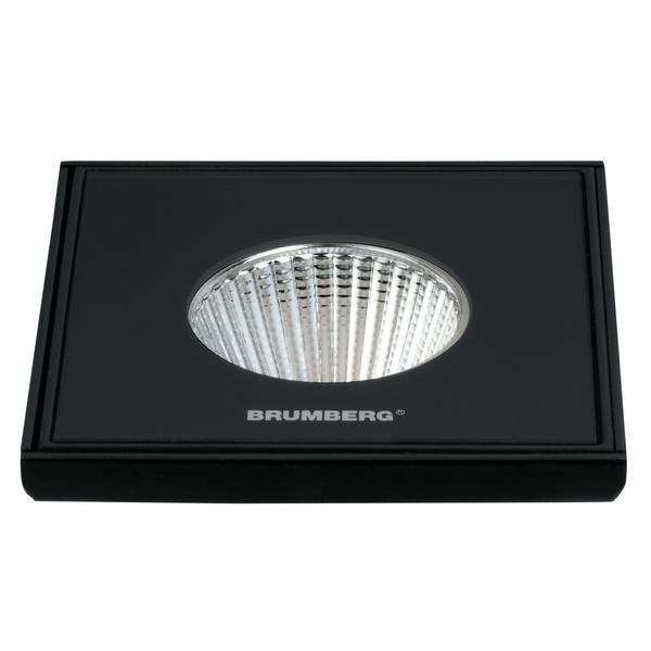 Brumberg EB-Bodenleuchte quadr. sw 830, on/off 6W 230V IP65
