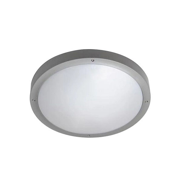 Ceiling Lamp IP65 BASIC TECHNOPLOYMER D:300mm LED 14.5W 3000K grey 1295Lm