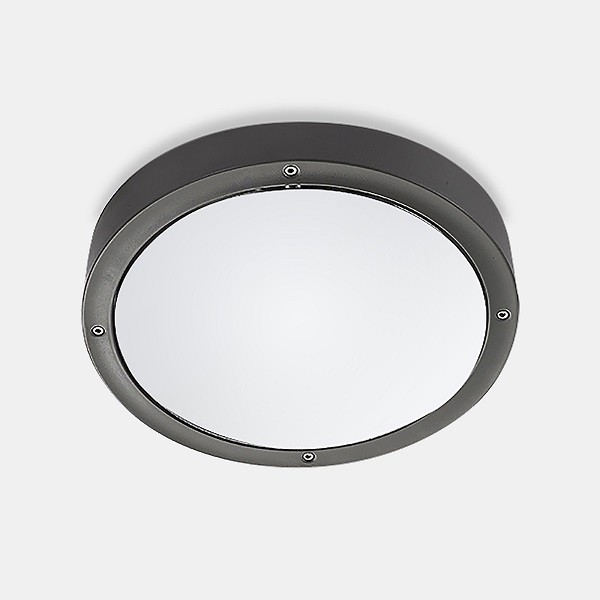 Ceiling Lamp IP66 BASIC ALUMINIUM D:260mm LED 14.5W 3000K anthracite 1182Lm