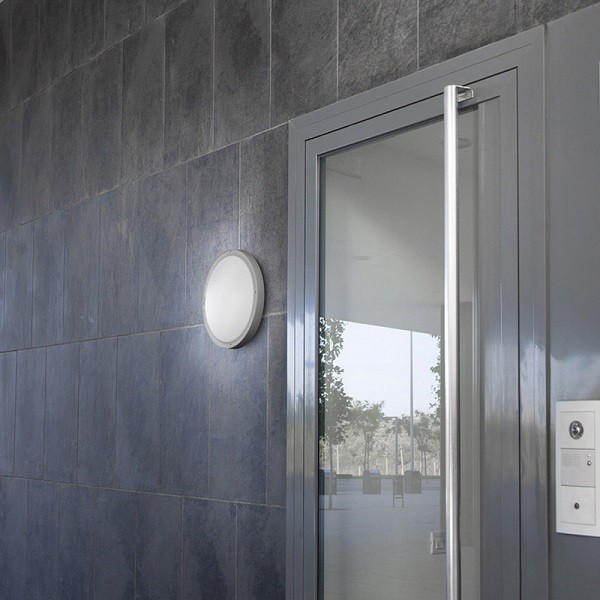LED Wand- Deckenleuchte BASIC D260mm, weiss