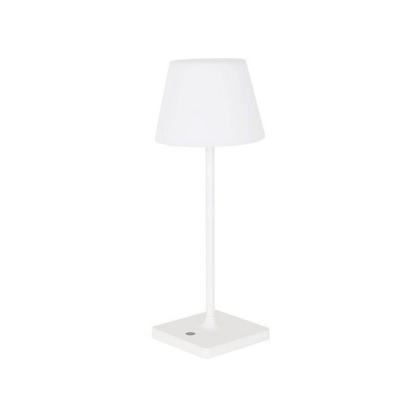 LED Tischleuchte PIODA mit Akku., weiss