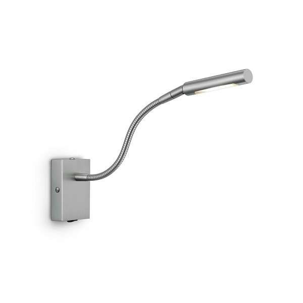 KNAPSTEIN LED Wandleuchte LUKA, nickel matt